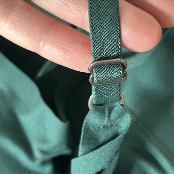 Lucky brand green padded wireless Tshirt lounge bra Medium Preppy Holiday Sport - Picture 7 of 9